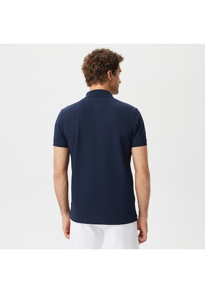 Nautica Nautıca Erkek Lacivertvert Slım Fıt Kısa Kollu Polo K35052T 4Nv Lacivert