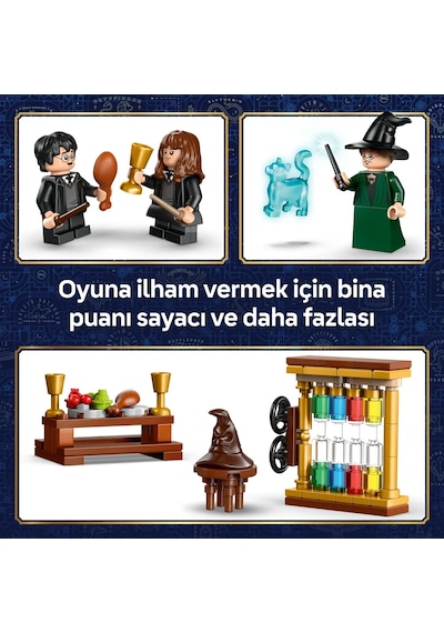LEGO® Harry Potter™ Hogwarts™ Şatosu: Seçmen Şapka Töreni 76460 - 7 Yaş ve Üzeri Çocuklar için Yaratıcı Oyuncak Yapım Seti (124P)