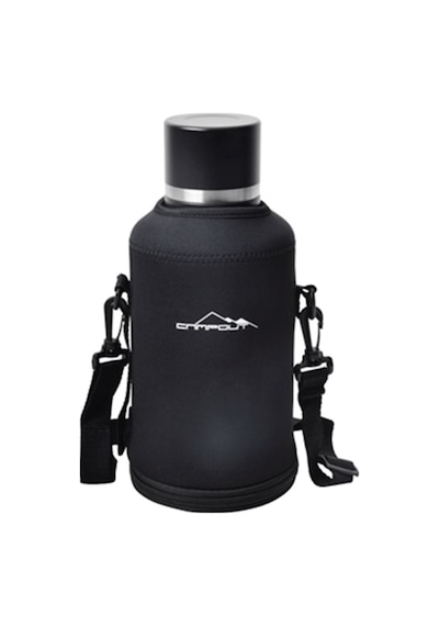 Campout Çift Katmanlı Termos 2000 Ml Ng165 - Siyah