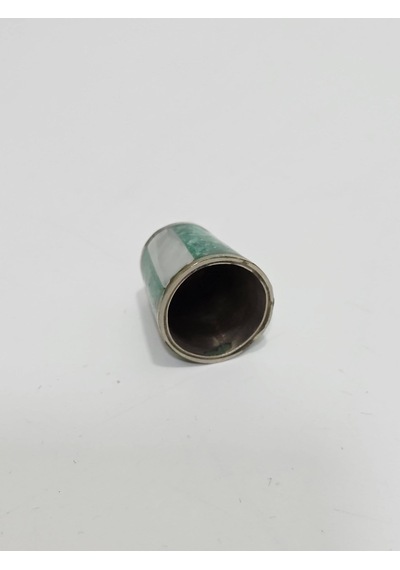 Antika Cloisonne Emaye Yüksük 21,65x19,10mm 031