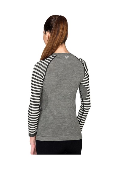 Thermoform Ultimate Merıno Kadın Seamless Termal Sweatshirt - Hzt14032-8621 Antrasit