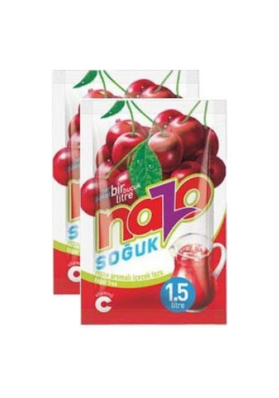 Nazo Vişne Aromalı İçecek Tozu 24 x 9 G