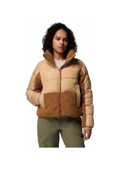 Columbia Leadbetter Point Iı Sherpa Hybrid Kadın Mont-8668 Kahverengi