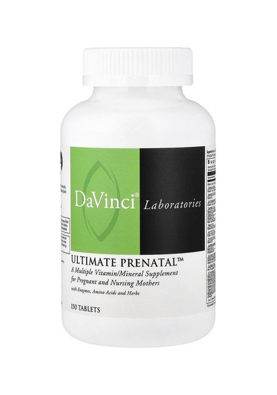 Davinci Laboratories, Ultimate Prenatal , 150 Tablets