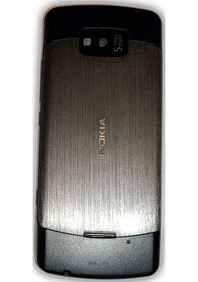 Nokia N700 Kasa Kapak Tuş Takımı N700 Uyumlu Siyah Renk Orta Kasa