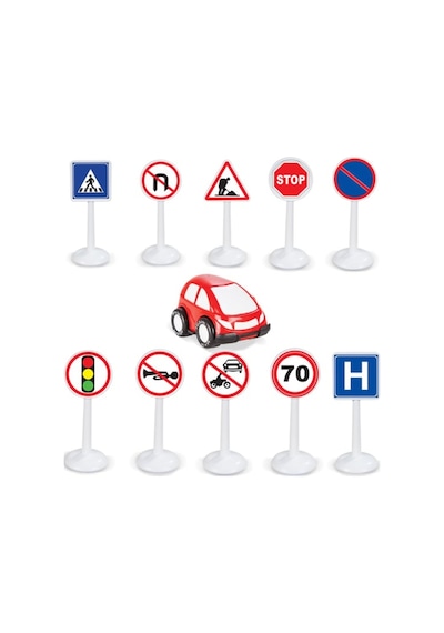 Pilsan Oyuncak Mini Trafik İşaretleri