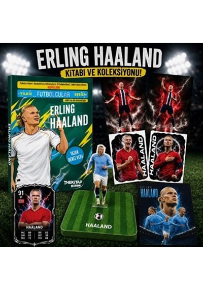 Erling Haaland / Yıldız Futbolcular Serisi / Deniz Vefa