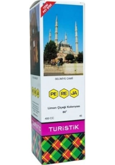 Pereja 80 Derece Turistik Limon Çiçeği Kolonyası Pet Şişe 400 ML