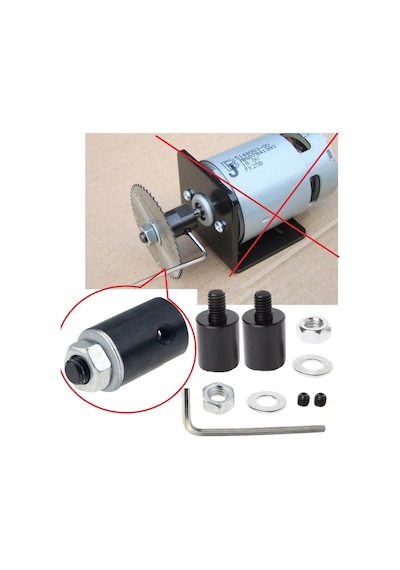 Motor için Disk Bağlantı Elemanı 2 Kaplinli Kesici 5Cm Disk Seti