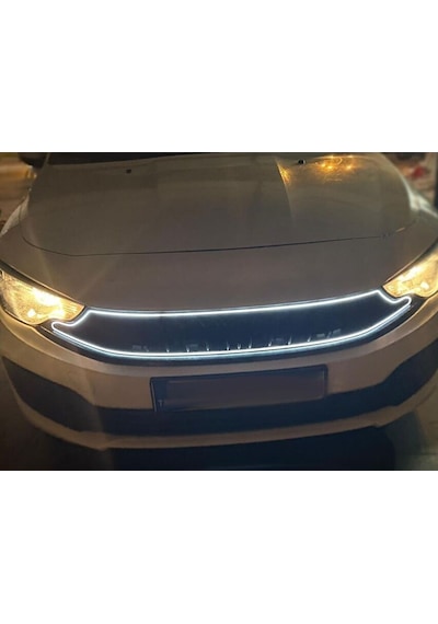 Autogp Fiat Egea Ledli M5 Ön Panjur Izgara Pianoblack 2016+
