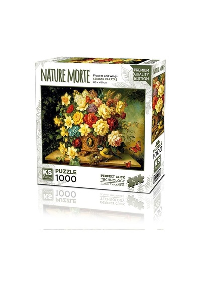 20857 Puzzle 1000 Flowers And Wings