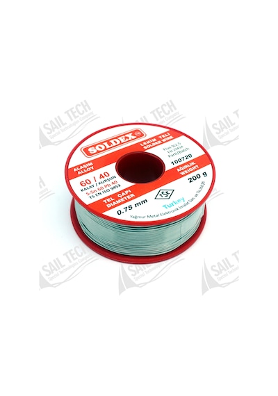 Soldex Lehim Teli 0.75Mm 200Gr Sn60 Pb40