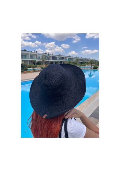 Zeora Home Kadın Jüt Hasır Görünümlü Plaj Çantası Ve Geniş Kenarlı Şapka Seti Yazlık Tatil Omuz Çantası Plaj Kombini Siyah Siyah Zeora Home Kadın Jüt Hasır Görünümlü Plaj Çantası Ve Geniş Kenarlı Şapka Seti Yazlık Tatil Omuz Çantası Plaj Kombini Siyah Siyah