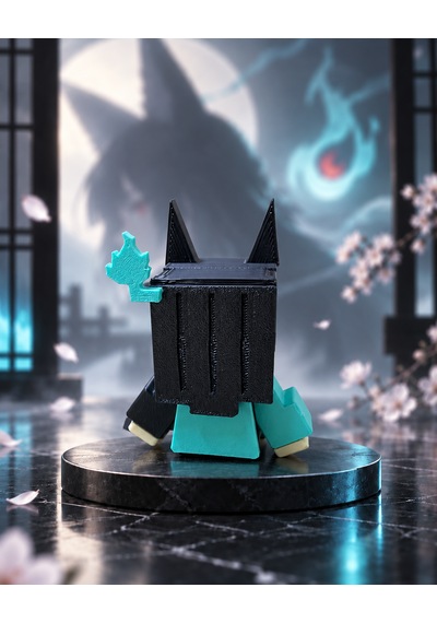 Hoshimi Miyabi Zenless Zone Zero Mini Anime Figür Pixel Art 3d Baskı Masaüstü Dekoratif Süs Zzz