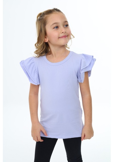 Toontoy Kids Toontoy Kız Çocuk Tişört Mavi