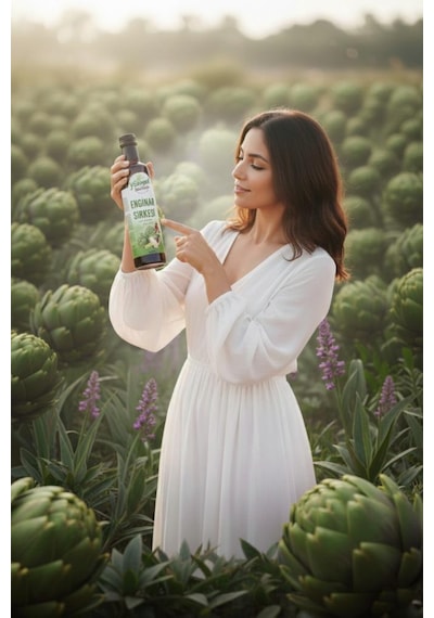 Yöresel Bahçem Enginar Sirkesi Doğal Fermantasyon 500 Ml