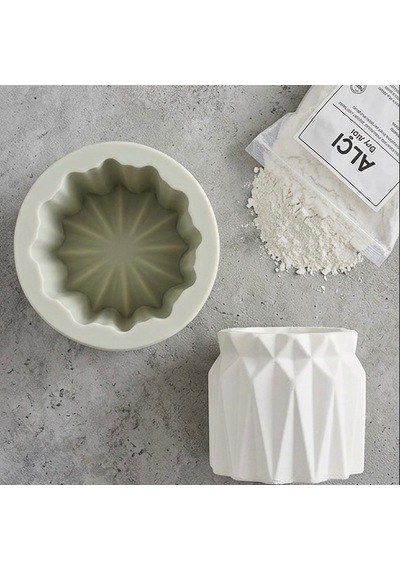 Dekoratif Saksı Silikon Kalıp 7x8x9 Cm