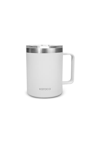 Karaca Thermal Çelik Mug 350 Ml Beyaz