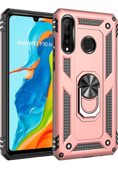 Huawei P30 Lite Kilif Zirhli Standli Miknatisli Tank Kapak 392979097