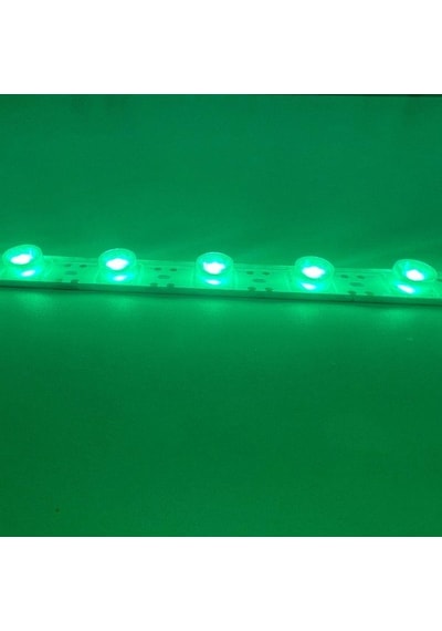 12v 100cm 18ledli 27w Mercekli Led Bar Çubuk Led 30derece Lensli İp65 Yeşil