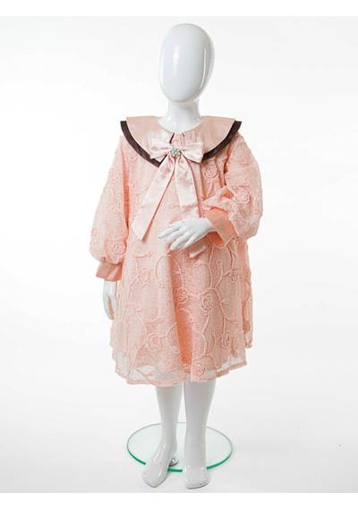 Xo Kids Kız Çocuk Elbise 6-10 Yaş 902 Pembe