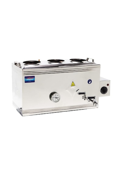 Mizan 60 Lık Gazlı + Elektrikli 40 Litre Üst Çay Kazanı - Üst Kazan