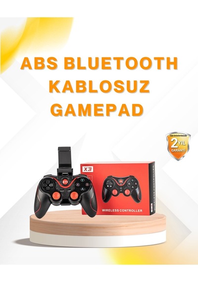 Northcity Kablosuz Bluetooth Gamepad Pc Android Tv Uyumlu Oyun Kumandası - Düşük Gecikmeli Ve Ergonomik Oyun Deneyimi