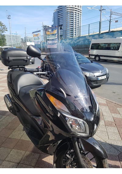 13-17 Honda Forza Ns 300 Ön Cam Açık Füme Zeus Açik Füme 59Cm 4Mm