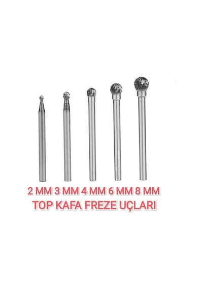Profesyonel Su Kabağı İşlemeciliği İçin Yüksek Kaliteli Freze 5'li Uç Seti