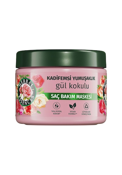 Lexroo Kadifemsi Yumuşaklık Gül Kokulu Saç Bakım Maskesi 300ml