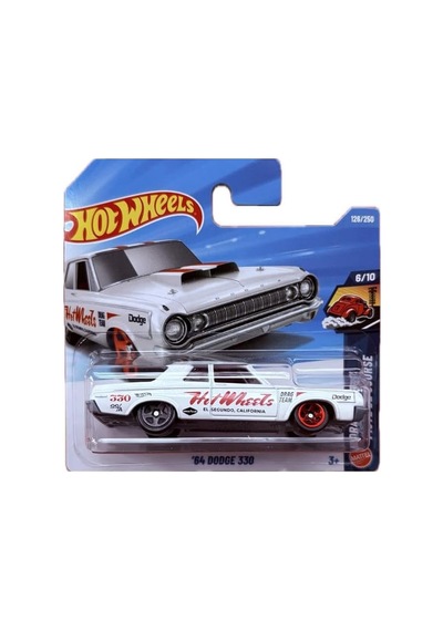 Tekli Arabalar 64 Dodge 330 Kısa Kart Jjj64