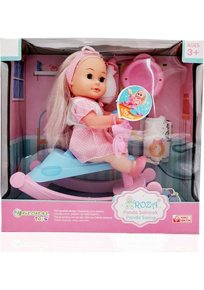 Global Toys Panda Salıncaklı Altını Islatan Bebek Türkçe Masal Anlatır