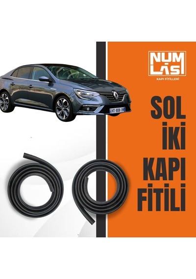 Renault Megane 4 Sedan Sol Ön Ve Arka Kapı Fitili-a Kalite-numlas-nm7065