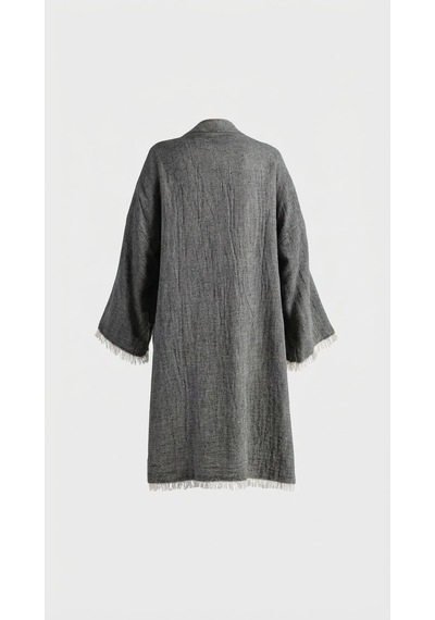 Brandsmiths Elan Grey Kimono Sarı