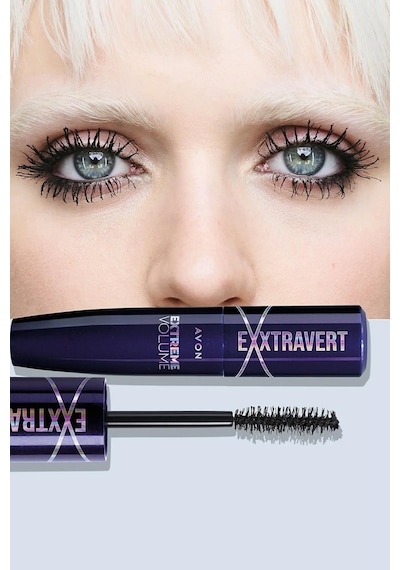Avon Exxtravert Ekstra Hacim Veren Maskara Blackest Black