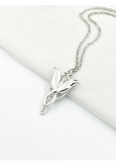 Brezza Lusso Jewelry Gümüş Kaplama Akşam Yıldızı Evenstar- Arwen Kolye - M248 Çok Renkli