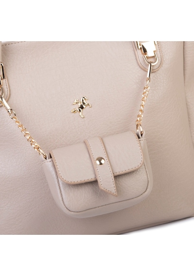 Nas Bag Kadın 2 Li Set Omuz Çantası Kum Victoria