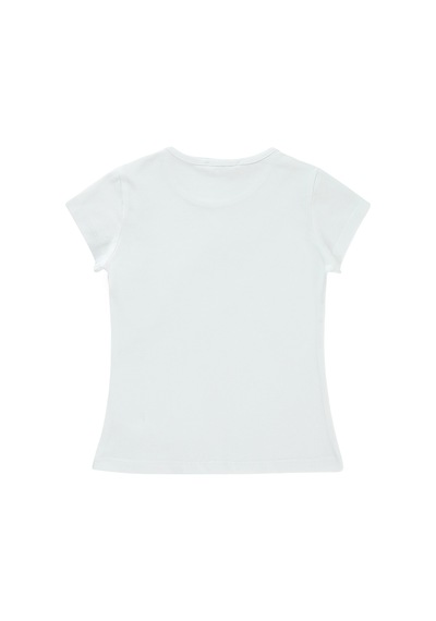 Civil Girls Kız Çocuk Tişört 2-5 Yaş Beyaz 18330g34124s1-2 Beyaz
