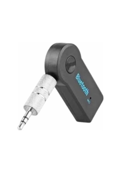 Home Tüm Cihazlara Uyumlu Bluetooth Aux Araç Kiti Siyah