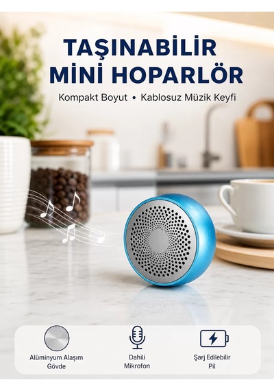 Northcity 10w Güçlü Stereo Bluetooth Hoparlör 360 Yeni Nesil Çevresel Ses Deneyimi