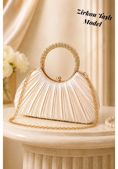 Famels Pileli /pilseli Çanta Yeni Model Ten Saten Pilseli Abiye Çanta Kol/el Çantası Taşlı Ve İncili Kulp Gold Kasa Zincirli Bej Saten Famels Pileli /pilseli Çanta Yeni Model Ten Saten Pilseli Abiye Çanta Kol/el Çantası Taşlı Ve İncili Kulp Gold Kasa Zincirli Bej Saten