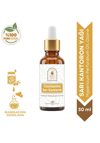Sera Natura Ozonlanmış Sarı Kantaron Yağı 30 ML