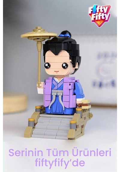 Loz Micro Anime Serisi 1546 Modeli 345 Parça Dekoratif Oyuncak Yapım Seti Yapı Blok