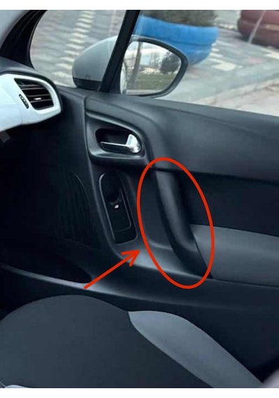 Citroen C3 2009-2013 Kapı İç Çekme Parçası Kapı Açma Aparatı Sağ Sol Seçenekli
