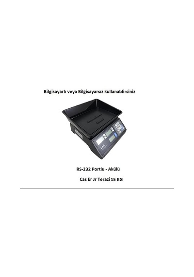 Pc Bağlantılı Terazi
