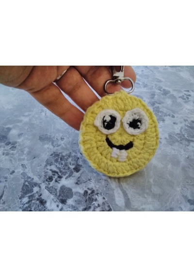 El Yapımı Emoji Li Anahtarlık