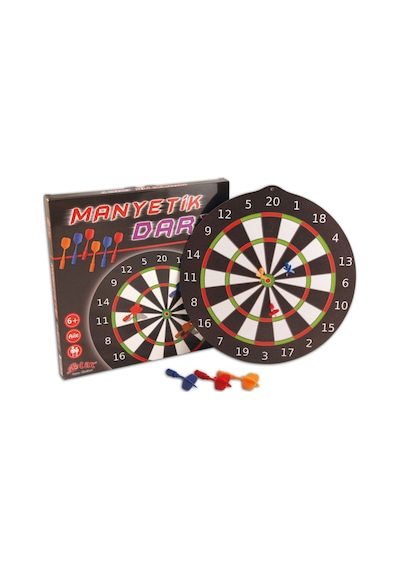 Manyetik Dart Tahtası Dart 14.5" 37 Cm'lik Büyük Boy