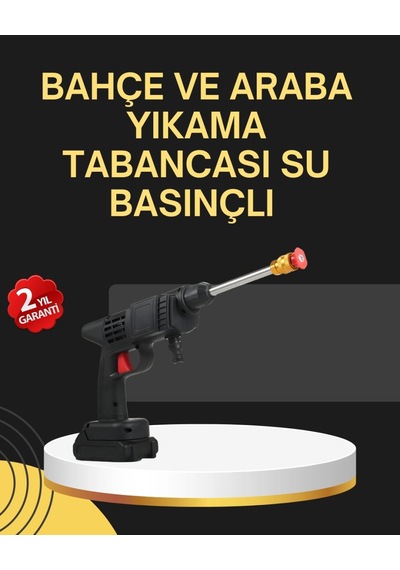 48v Şarjlı Basınçlı Yı. Tabancası Köpük Ve Çift Nozul 2025 Model