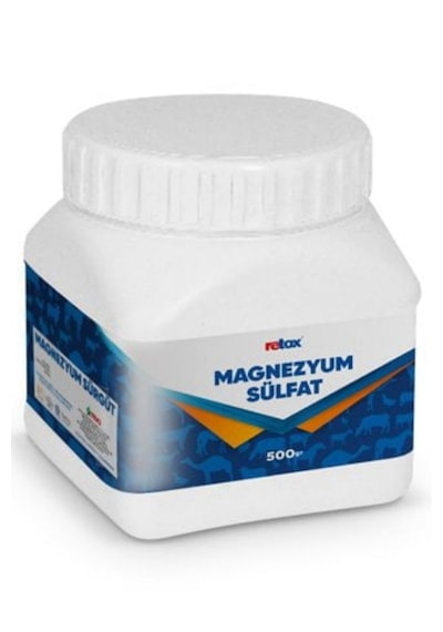 Retox Magnezyum Sülfat Hayvan İshal Önleyici Yem Katkı - 500 Gr