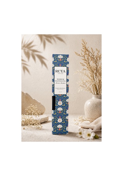Bodrum Mandalina Bambu Çubuklu Oda Kokusu 100ml Mandalina